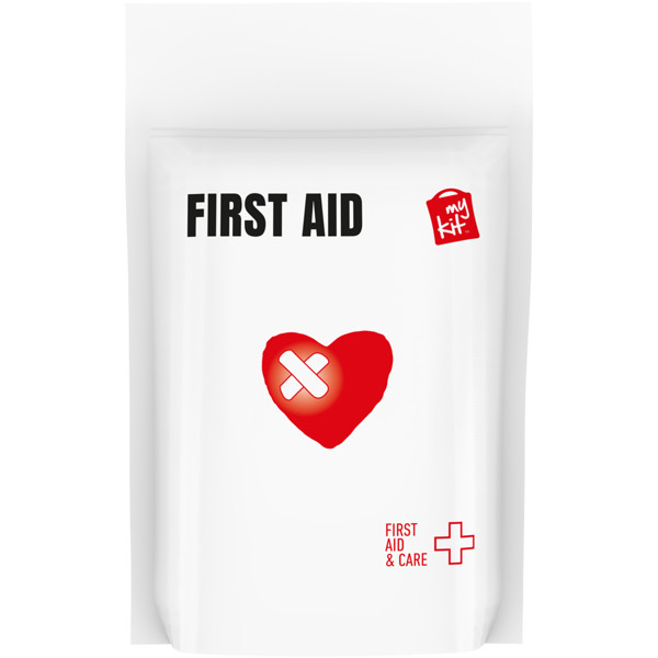 MiniKit First Aid with paper pouch - White
