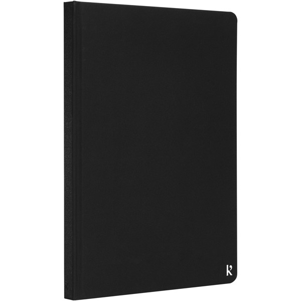 Karst® A5 stone paper hardcover notebook - lined - Black