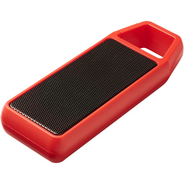 Bluetooth® reproduktor Clip-Clap - Červená s efektem námrazy