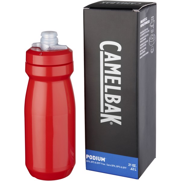 Botella de 620 ml "Podium" - Rojo
