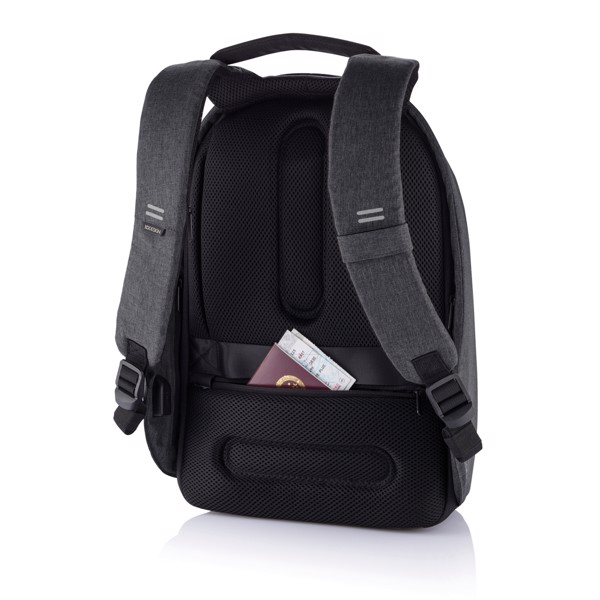 Bobby Hero XL Anti-Diebstahl-Rucksack - Schwarz / Schwarz