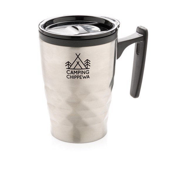 Geometric coffee tumbler