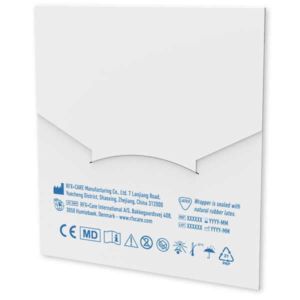 10-pieces customisable plasters with full colour printed kraft paper envelope