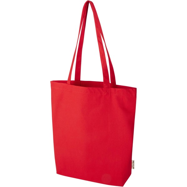 Florida 270 g/m² GRS recycled tote bag 10L - Red