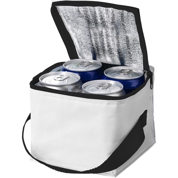 Tromso 4-can cooler bag - White