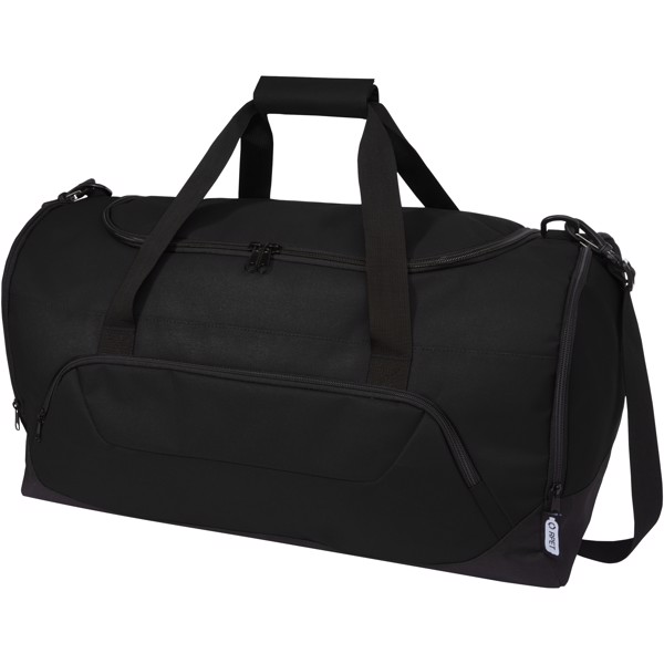 Bolsa de lona de RPET "Retrend" - Negro intenso