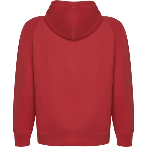 Vinson organic cotton unisex hoodie - Red / roly-M