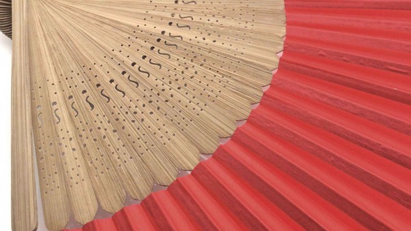 Hand Fan Kertex - White