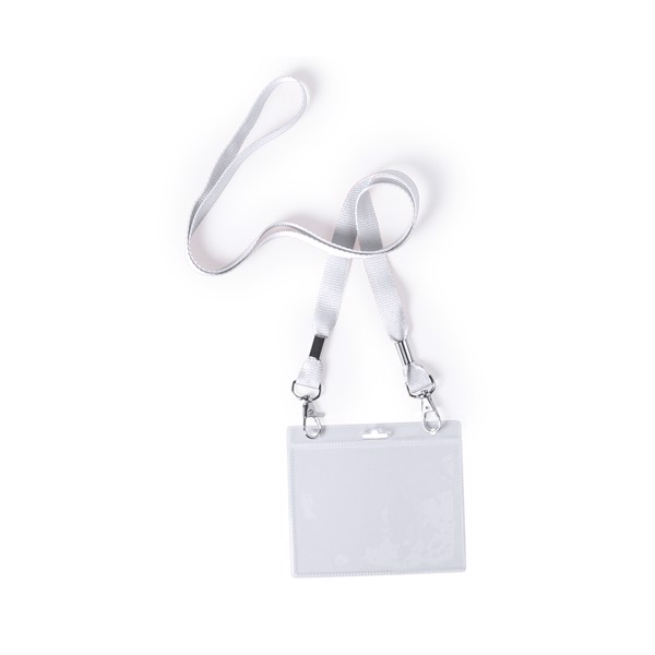 Badge Lanyard Cail - White