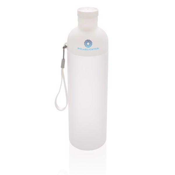 Impact leakproof tritan bottle - White / White