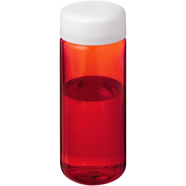 H2O Active® Octave Tritan™ 600 ml screw cap sport bottle - Red / White