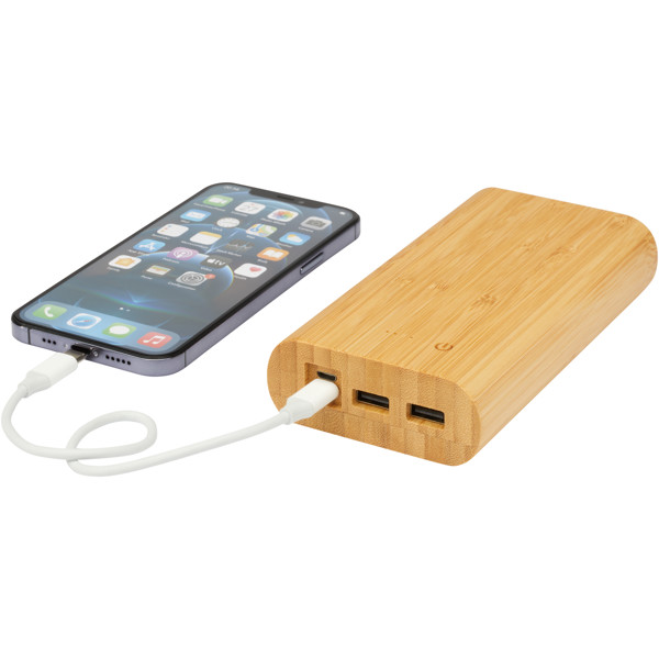 Tulda 20.000 mAh bamboo power bank