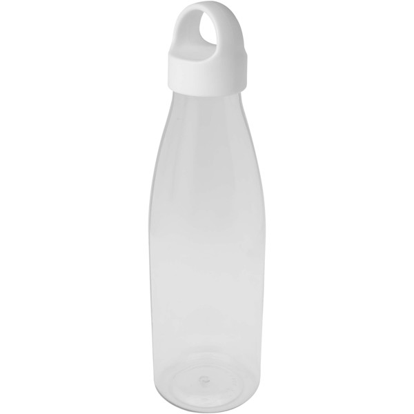 Bergen 800 ml recycled plastic water bottle - Transparent Clear
