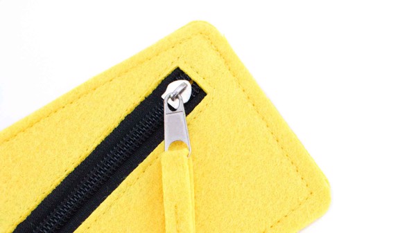 Pencil Case Felty - Yellow