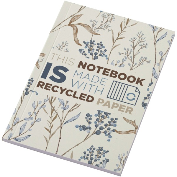 Novella Austen A6 recycled soft cover notebook - 50 sheets - Ivory White