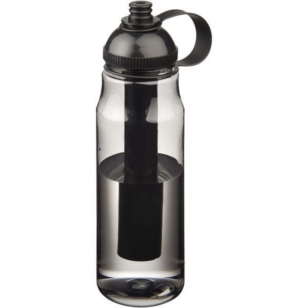 Arctic 700ml Tritan™ ice bar sport bottle - Solid black