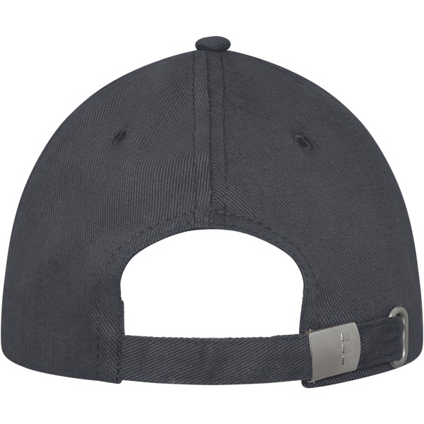 Darton 6 panel sandwich cap - Storm grey