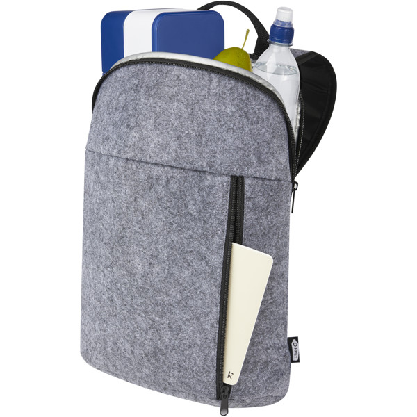 Felta GRS recycled felt cooler backpack 7L