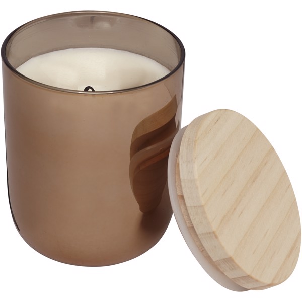 Lani candle with wooden lid