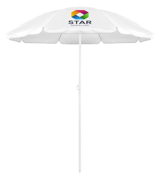 Beach Umbrella Mojácar - White / Blue