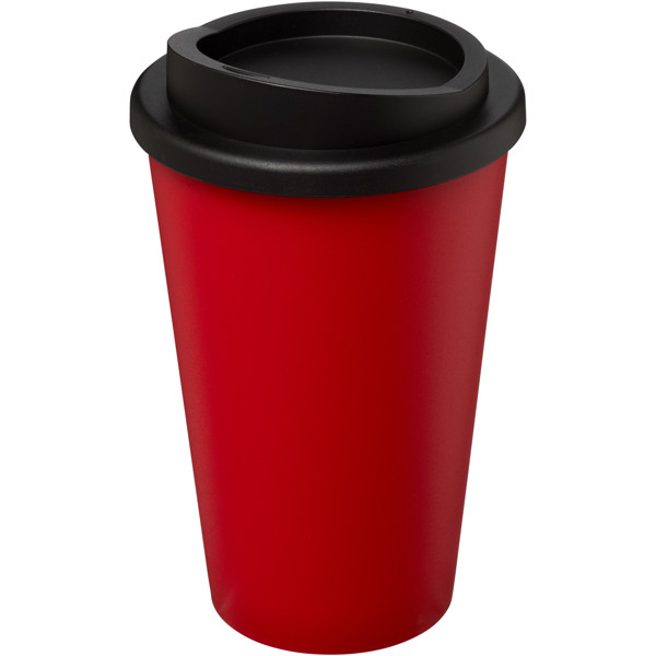 Americano® 350 ml insulated tumbler - Black / Red