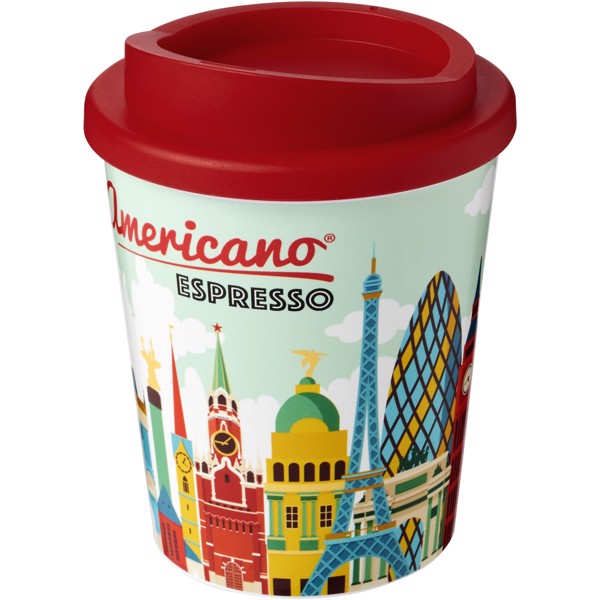 Termo hrnek Brite-Americano® espresso 250 ml - Červená s efektem námrazy