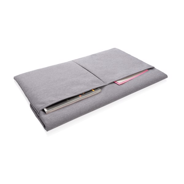 Magnetic closing 15.6" Laptop sleeve PVC free - Grey