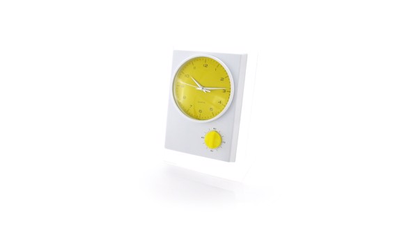 Wall Clock Timer Tekel - Yellow