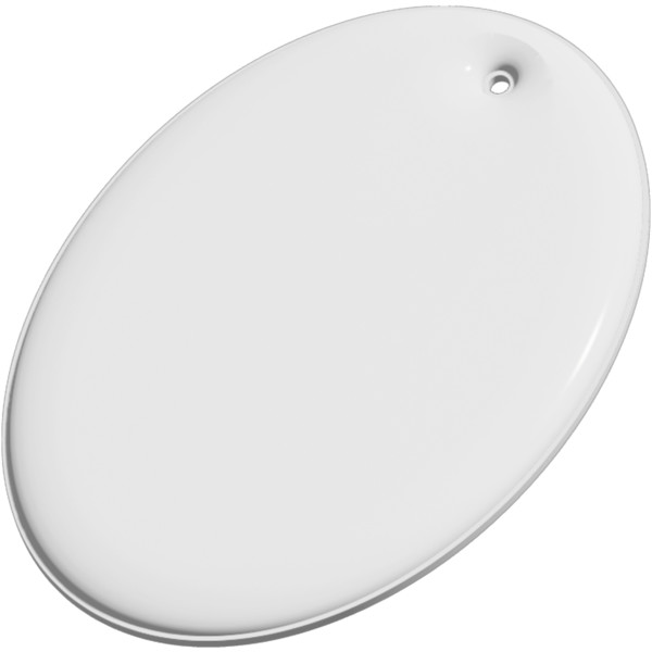 RFX™ H-12 oval reflective PVC hanger - White