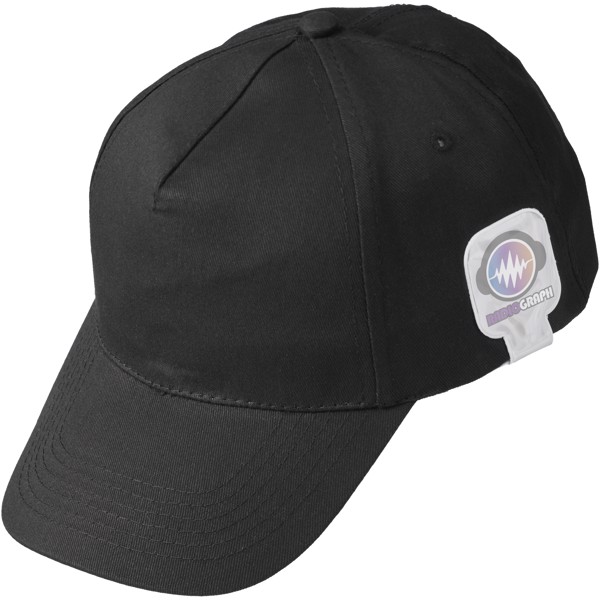 RFX™ M-10 square reflective PVC magnet - White