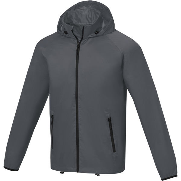 Dinlas men's lightweight jacket - Storm Grey / L