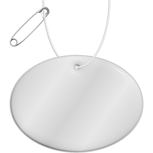 RFX™ H-16 round lightweight reflective PVC hanger - large - White