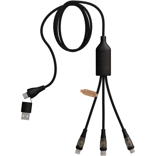 SCX.design C50 5-in-1 fast charging 100W/5A cable with digital display