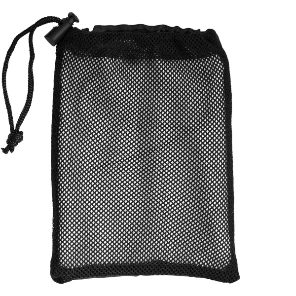 Peter cooling towel in mesh pouch - White