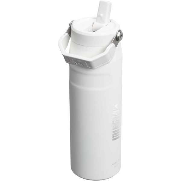 Stanley IceFlow™ 2.0 700 ml water bottle with flip straw - Frosted White