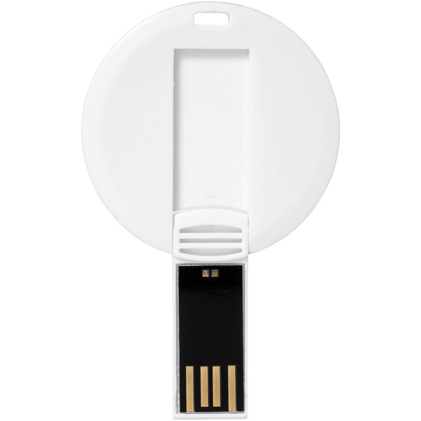Round credit card - White / 1GB