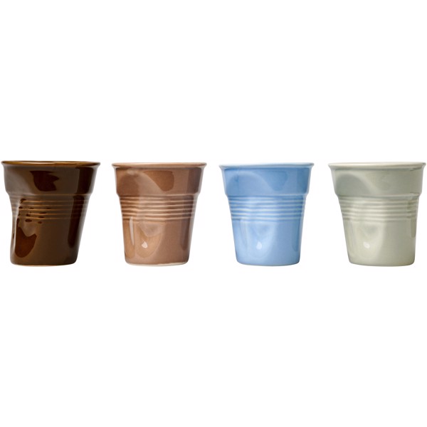 Milano 4-piece ceramic espresso cup set