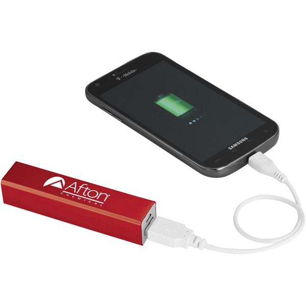 Powerbanka Volt 2 200 mAh - Červená s efektem námrazy
