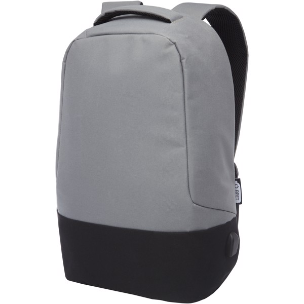 Mochila antirrobo de RPET "Cover" - Gris