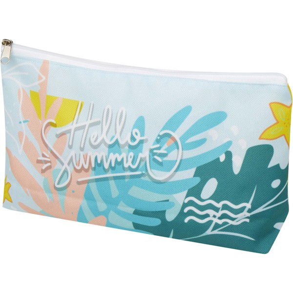 Ari sublimation RPET travel bag - small - White / White