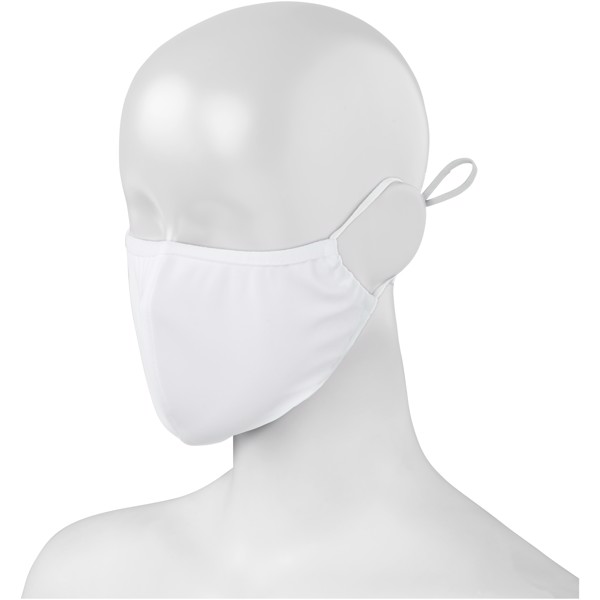 Clover face mask - White
