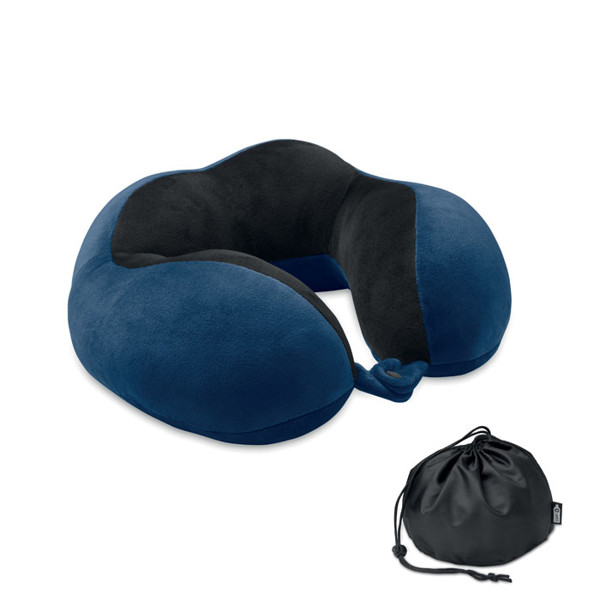 Travel pillow in foam Hedrest - Blue