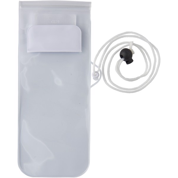 Mambo waterproof smartphone storage pouch - White