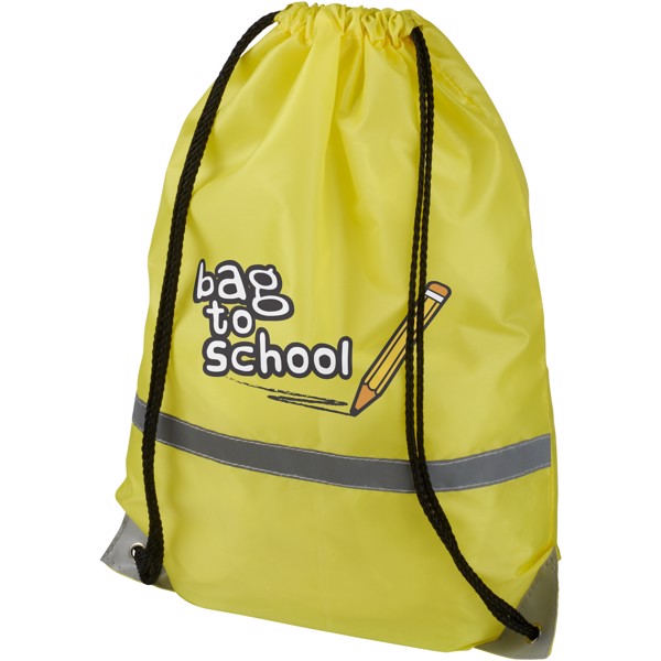 Oriole safety drawstring backpack - Yellow