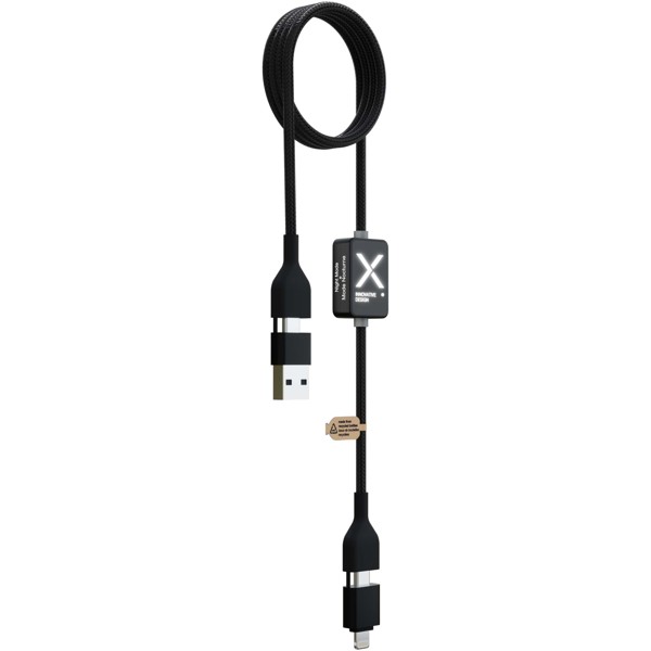 SCX.design C32 60W switch charging cable with light-up logo