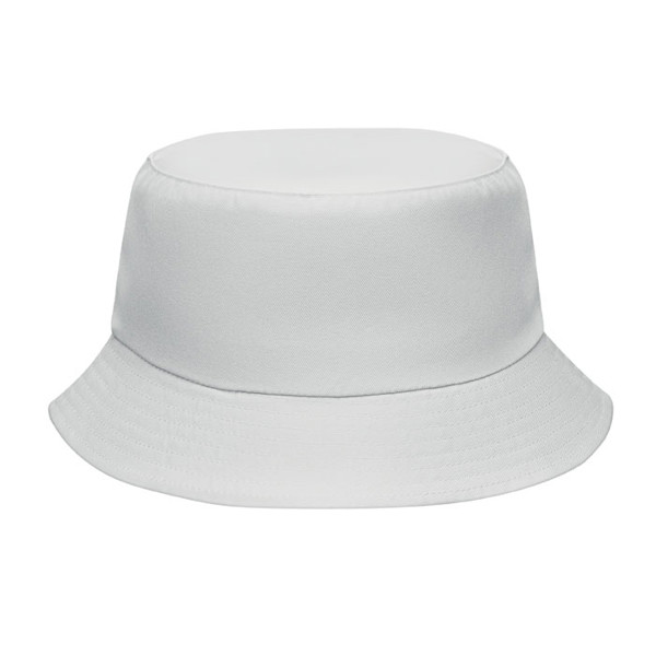 Bucket hat polyester 150 gr/m² Emmer - White