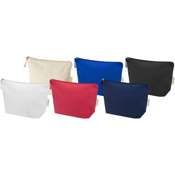 Odisha 180 g/m² OCS organic toiletry bag 1L - Red