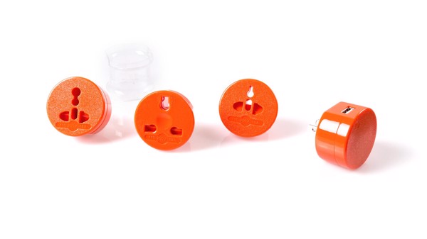 Plug Adapter Tribox - White