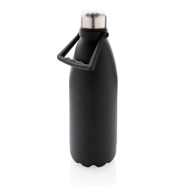 ​Large vacuum stainless steel bottle 1.5L - Black