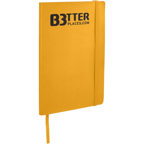 Classic A5 soft cover notebook - Yellow